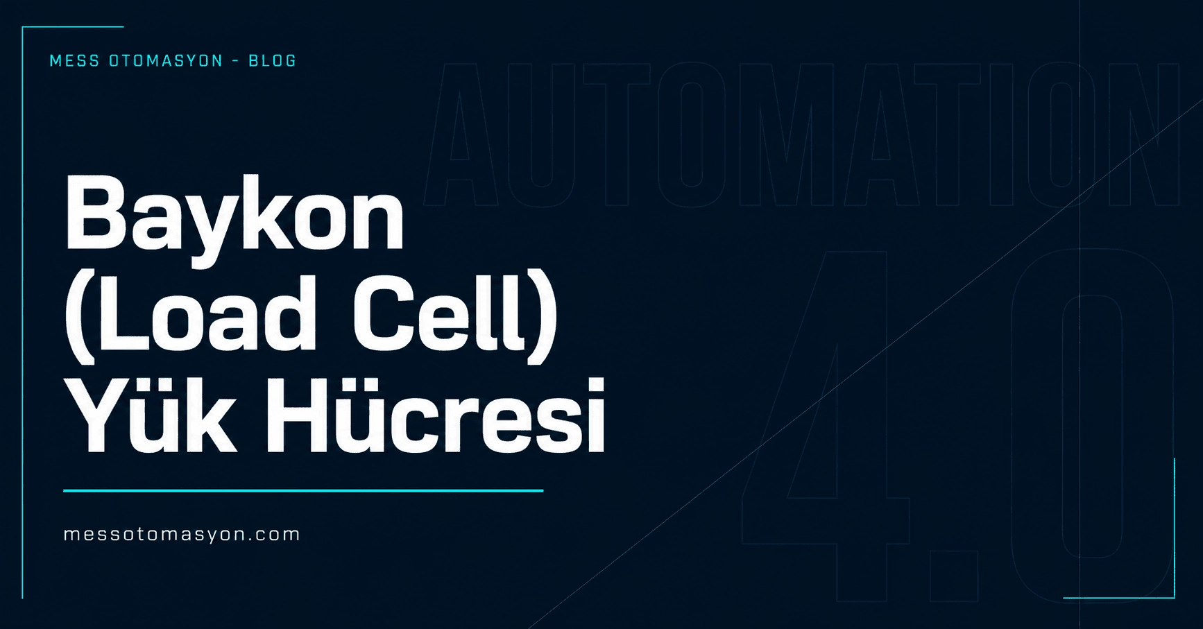 Baykon (Load Cell) Yük Hücresi  