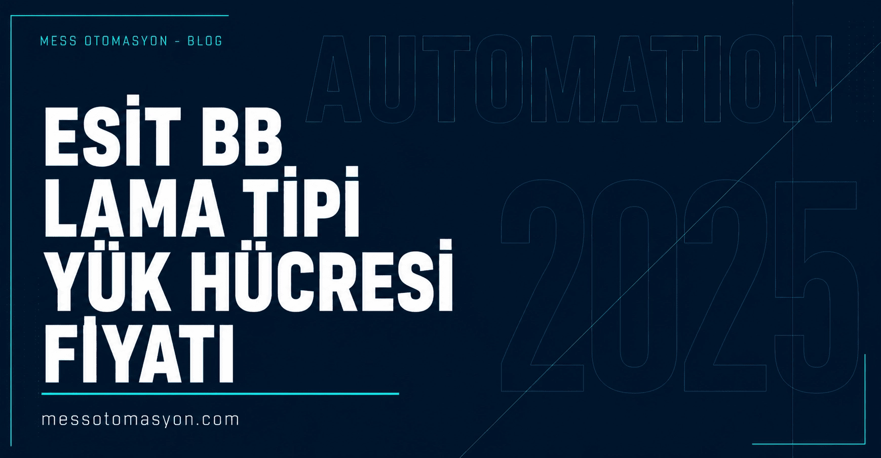 ESİT BB LAMA TİPİ YÜK HÜCRESİ FİYATI