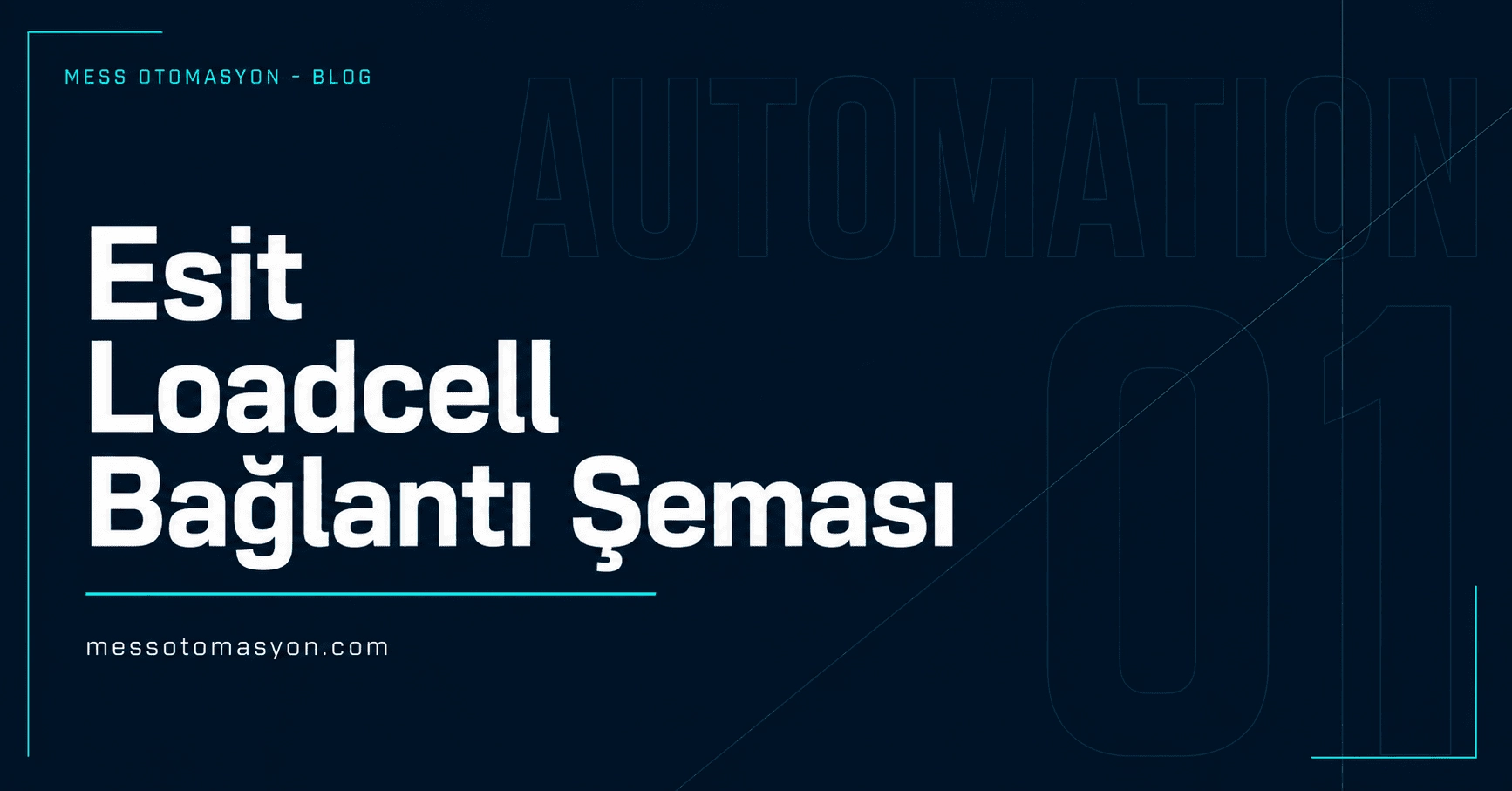  Esit Loadcell Bağlantı Şeması 