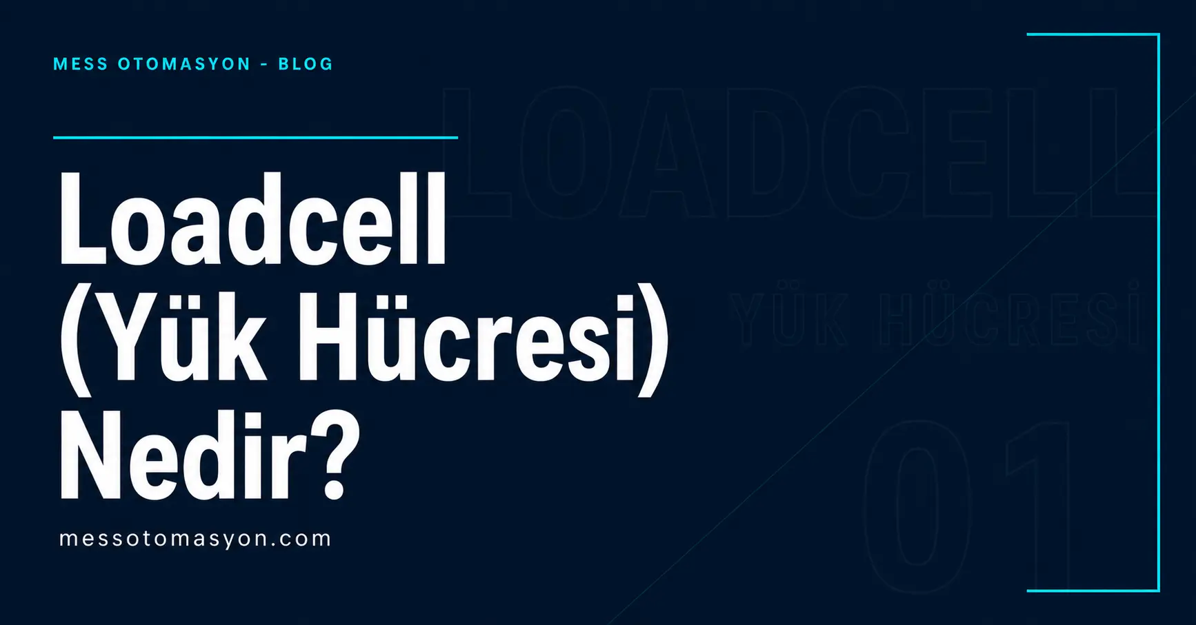Loadcell (Yük Hücresi) Nedir? Çalışma Prensibi ve Kullanım Alanları