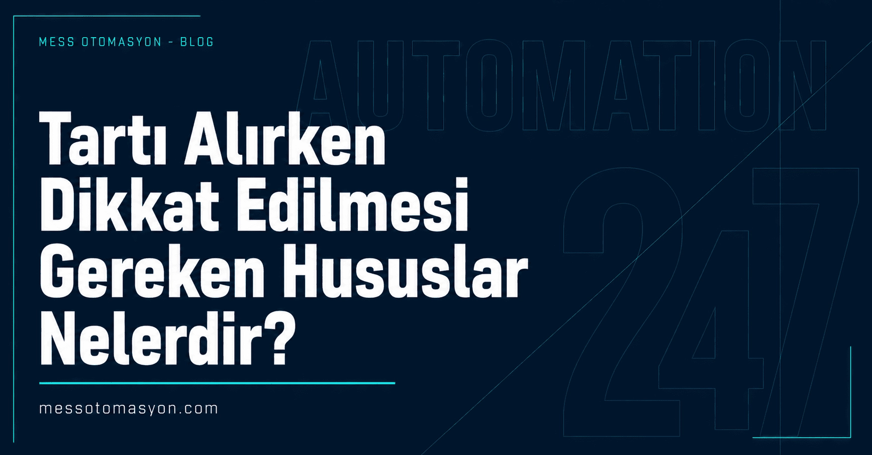 Tartı Alırken Dikkat Edilmesi Gereken Hususlar Nelerdir?