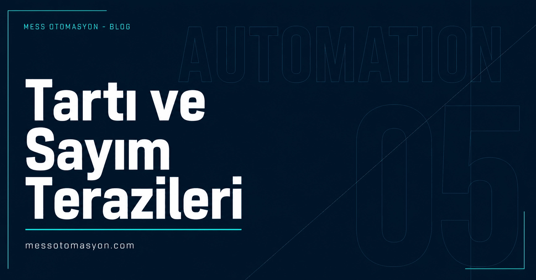 Tartı ve Sayım Terazileri