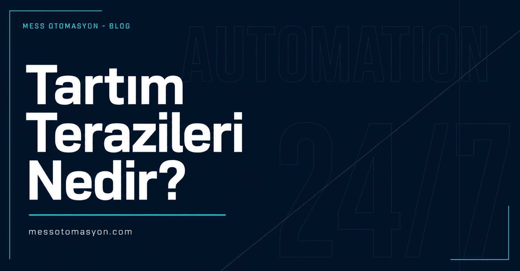 Tartım Terazileri Nedir? 