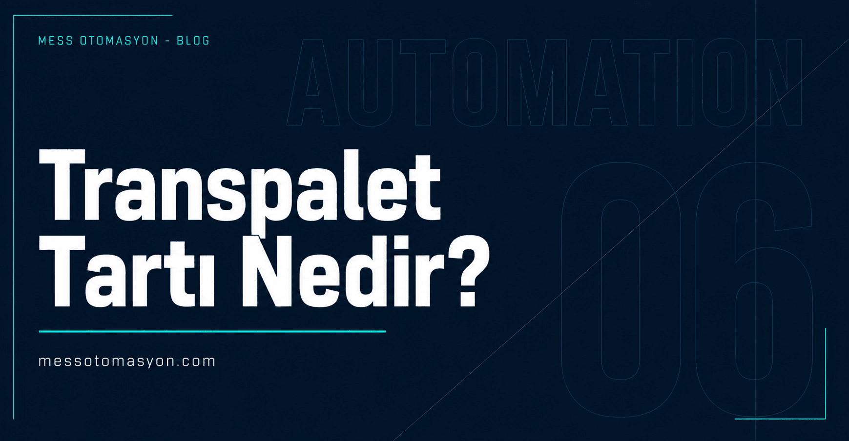Transpalet Tartı Nedir? 