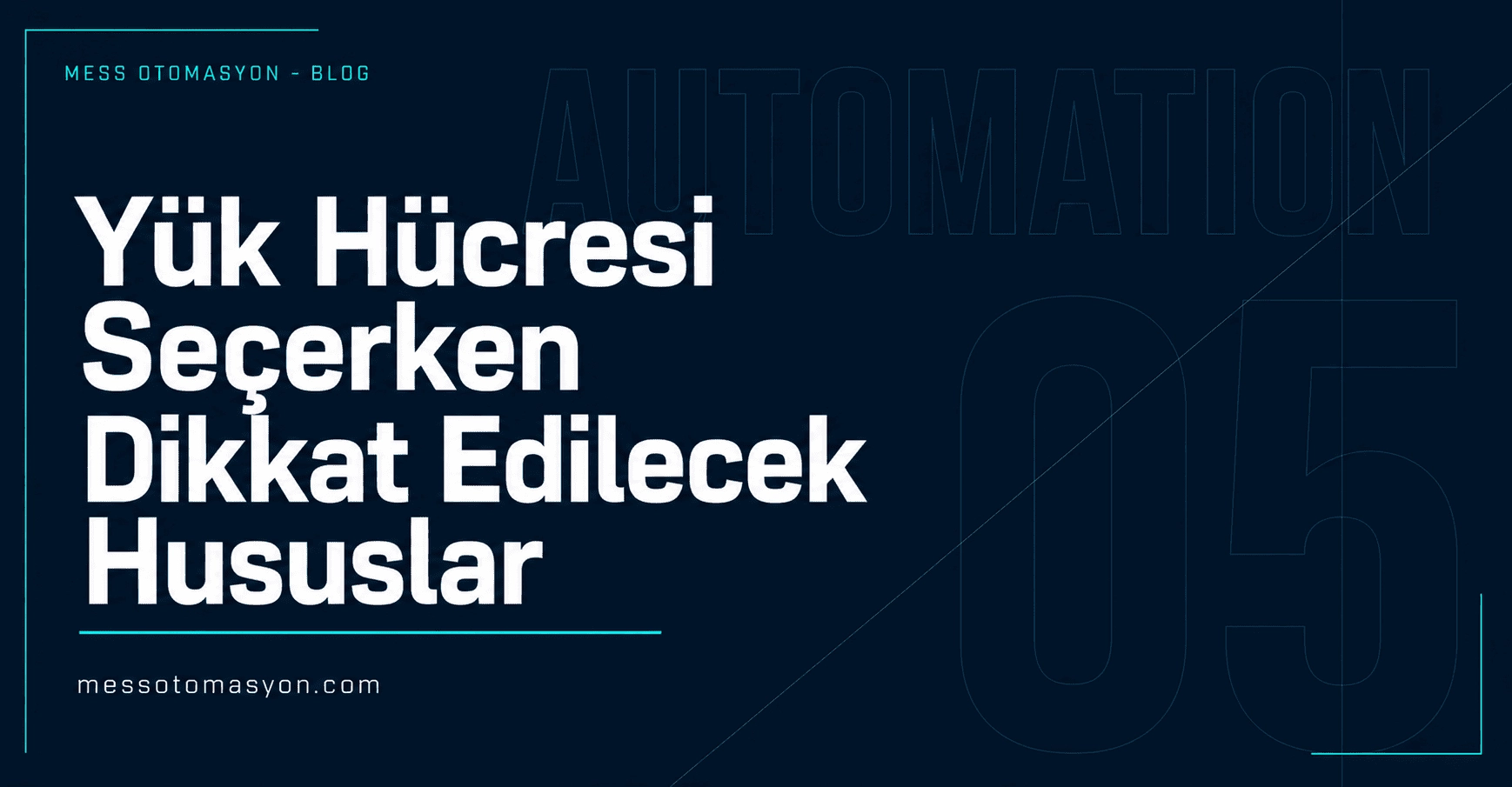 Yük Hücresi Seçerken Dikkat Edilecek Hususlar
